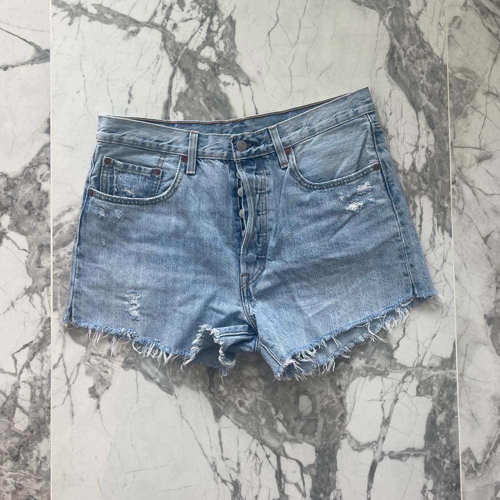Denim Blue Women's Shorts